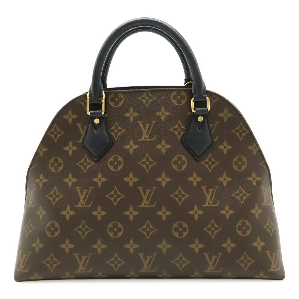 LOUIS VUITTON Monogram Alma Bag Handbag Noir Black Strap